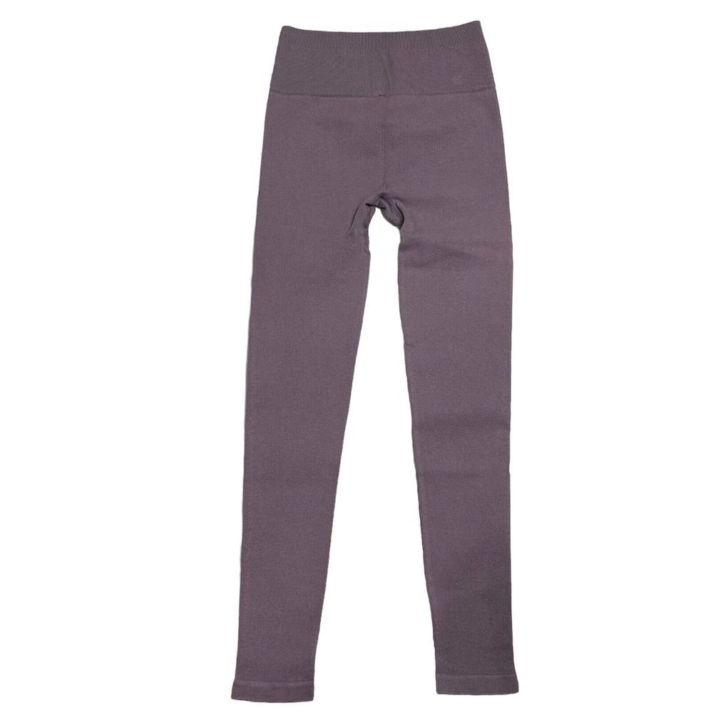 Everlane Purple Dusty Lavender Knit The Seamless Leggings Size XS/S NWT - Picture 7 of 7